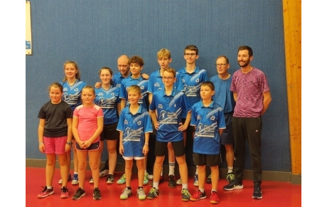 Entraînement de la section à Mayenne 